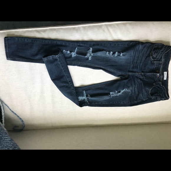 Mind code stretch skinny destroyed jeans size 9 - Picture 8 of 8